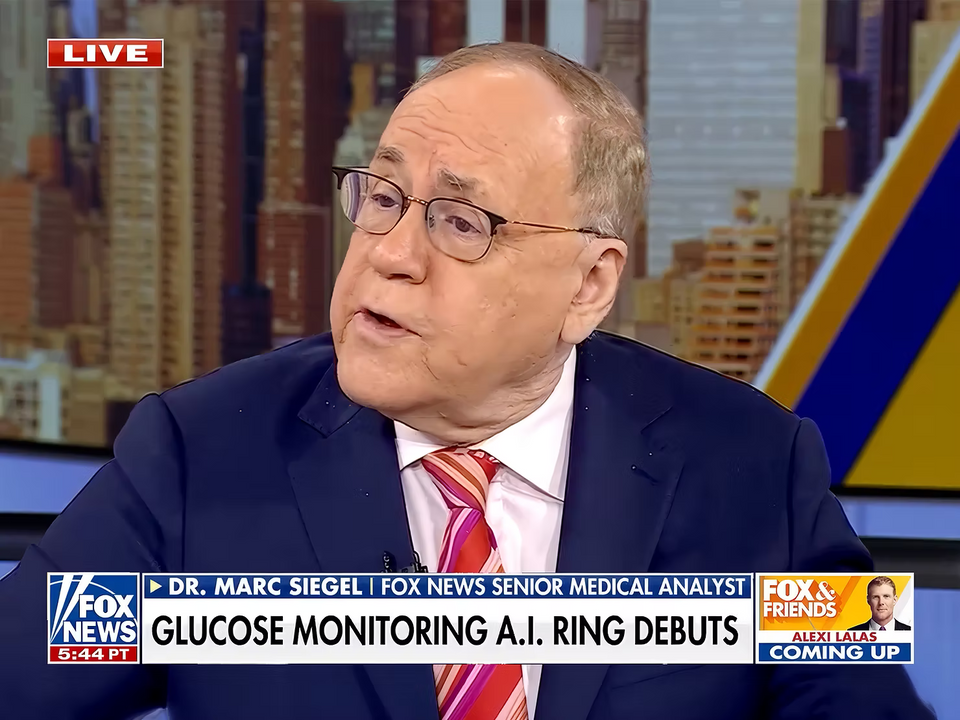 Actxa Core Smart Ring Featured On Fox News For AI Glucose Scan Technology